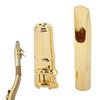    Saxophone Mouthpiece Metal Brass B Flat     Accessories Professionals Beginners 