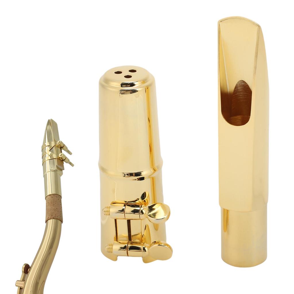    Saxophone Mouthpiece Metal Brass B Flat     Accessories Professionals Beginners 