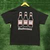 Budweiser King of Beers Label T-shirt Size Large