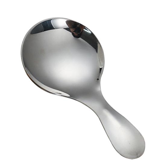 Stainless Steel Mini Spoon Short Handled Spoon Ice Cream Spoon Milk Powder Spoon for Kitchen Restaurant