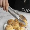 DeRuiEn 12-inch Stainless Steel BBQ & Food Tongs