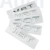 3D ABS 1.8T 2.0T 3.0T Logo Buchstaben Auto Heckklappen Emblem Für A3 A4 A5 A6 A7 A8 Q2 Q3 Q5 Q7 Q8 Autoaufkleber ,JKYGUT Zubehör