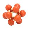 Adults Wooden Locking Toys Space Ball Shape Improve Flexibility Brain Teaser Interlocking Puzzles