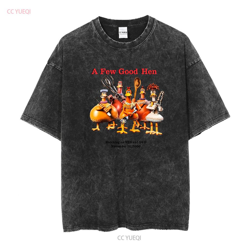 Rare Vintage Chicken Run 2000 VHS DVD Promo T Shirt 90s 2000s Animated Film XL vintage Washed Comfortable Soft Slightly fashion