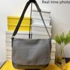New Simple Canvas Bag Solid Color Single Shoulder Bag Crossbody Bag KTY