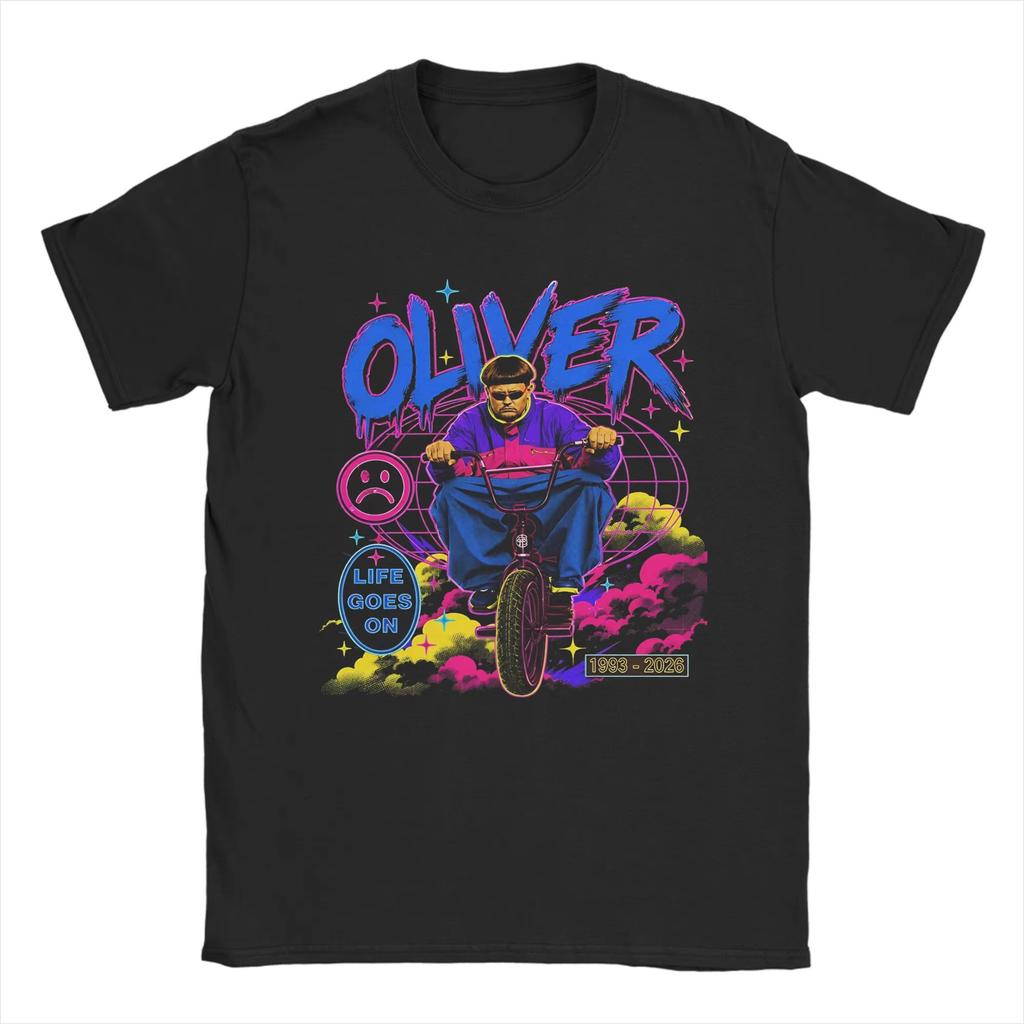 2026 Summer Oliver Tree Memory Tshirt Oliver Tree Fan Retro 90s Commemorative Cotton Tshirt Unisexs Unisexs Sportswear Y2k Style