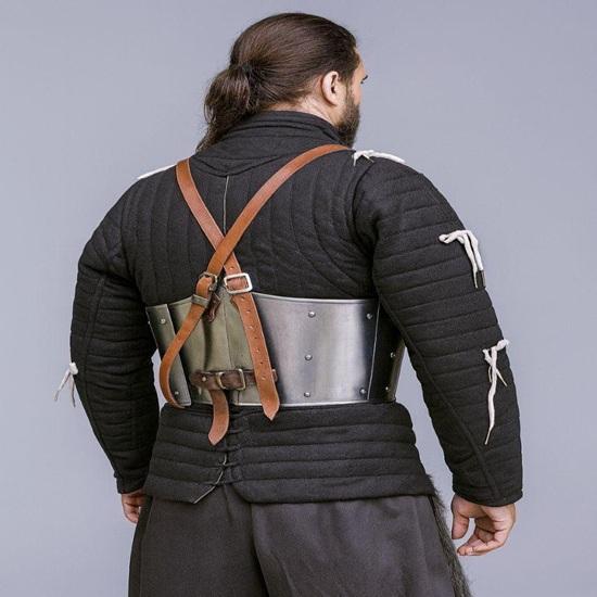 Medieval Churburg Cuirass Chest Plate Crusader Knight Steel Armor LARP Cosplay Costume Gift