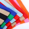 Knitted Fabric Women Handbag Stripes Design Eco Small Shopping Bag Decoration Purse Contrast Colors Woolen Cloth Tote For Ladies