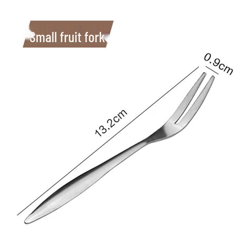 NHZHIW Stainless Steel Small Fruit Fork