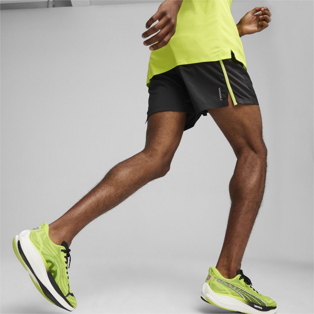Puma Run Favorite Velocity 5" Shorts Men Shorts Black Teal 525448-51