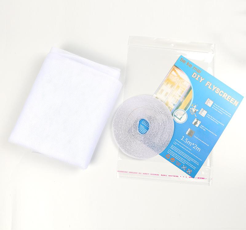 Self-Adhesive Window Screen Netting Mesh DIY Curtain Anti-mosquito Cuttable Window Screen Hook Sticky Tape Home Improvement