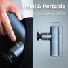 Portable Massage Gun Muscle Massager Brushless Motor for Pain Relief Super Quiet Portable Body Relaxation Electric Sport Massager