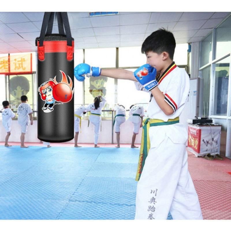Sanda Kickboxing Muay Thai Boxing Fighting Gloves for Kids Boys Youth Boxing Gloves Training Martial Arts Combat Gloves