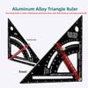 Aluminium Alloy Carpenter Square Layout Tool Woodworking Tools  Aluminium Alloy
