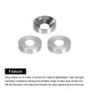 uxcell M4 Washer Cone Cup Type Countersink Washer Hole Diameter 4.1mm/0.16 Aluminum Gasket Cup Head Washer for RC/FPV/PC/Drone/Machine Accessory