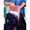 Student Test Paper Clip File Holder Large Capacity Folder A4 Material File Storage Category Folder Bill Bill Folder Pp