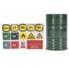 Oil Drum Decoration Fit for SCX10 1 8 1 10 Scale RC Crawler Alloy Decorative Fuel Tank Decoration Green