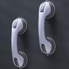 2pcs Bathroom Grab Bars, Portable Walker Safety Handrails with Suction Cup Accessories, Bathroom Safety Rail Accessories
