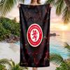 Stampa Middlesbrough FC Asciugamano da Spiaggia Quick Dry Microfibra Assorbente Portatile da Viaggio Asciugamano per Nuoto