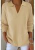 2026 Korean Retro Playful Slimming Lapel Knit Sweater - Versatile & Stylish