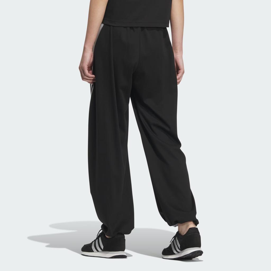 New Adidas SS25 BANANA KNIT JOGGERS Casual Pants Women's Black KE5802