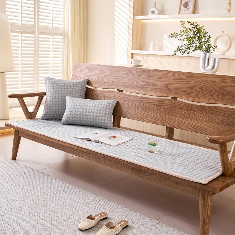 Cool Doudou Sofa Mat Seat Cushion Cold Sofa Cushion Summer New  Non-Slip Sofa Cover Backrest Cover Towel