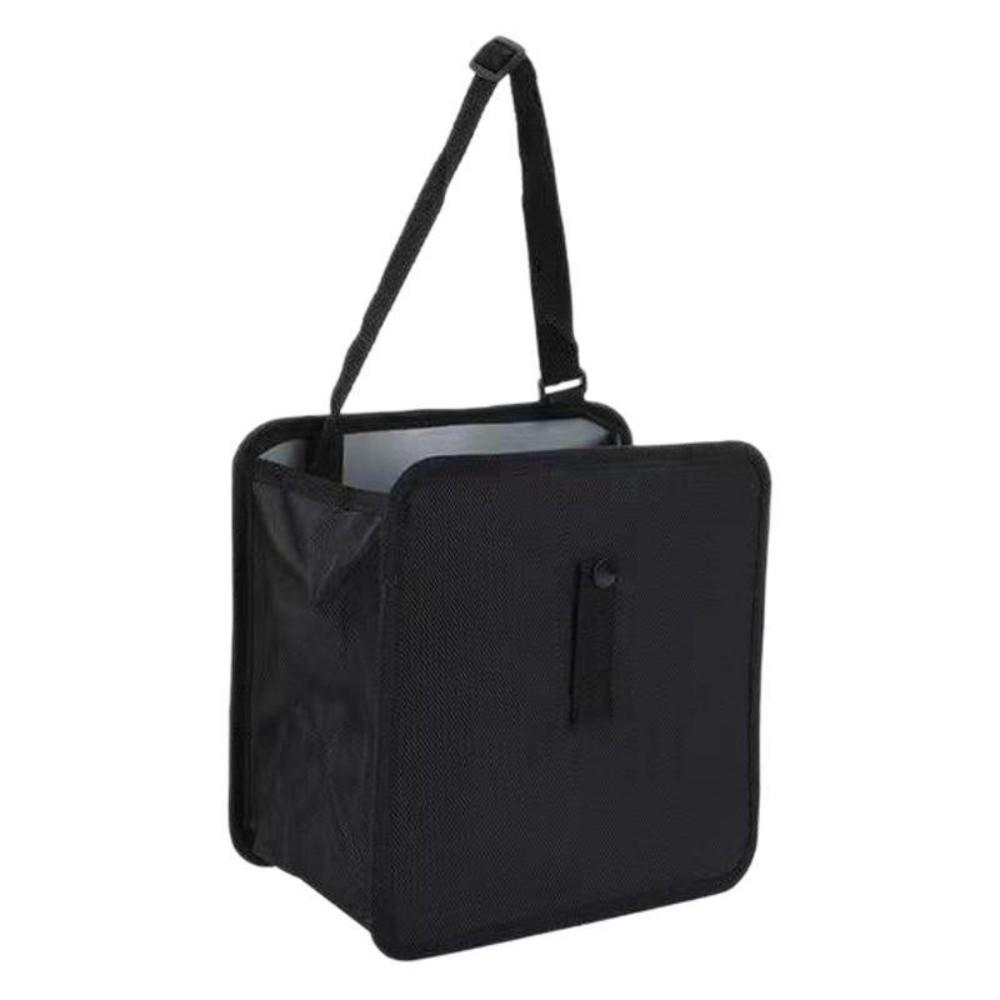Zipper Compartment Car Storage Bag Durable Hanging Bag New Car Trash Can