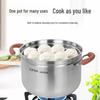 Supor 304 Stainless Steel Steamer Pot 24cm