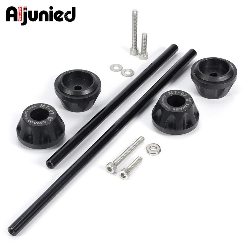 Nylon Crash Protector Caps Yamaha MT-07 FZ-07 XSR700 Front Rear Axle Anti-Scratch Protective Bushings