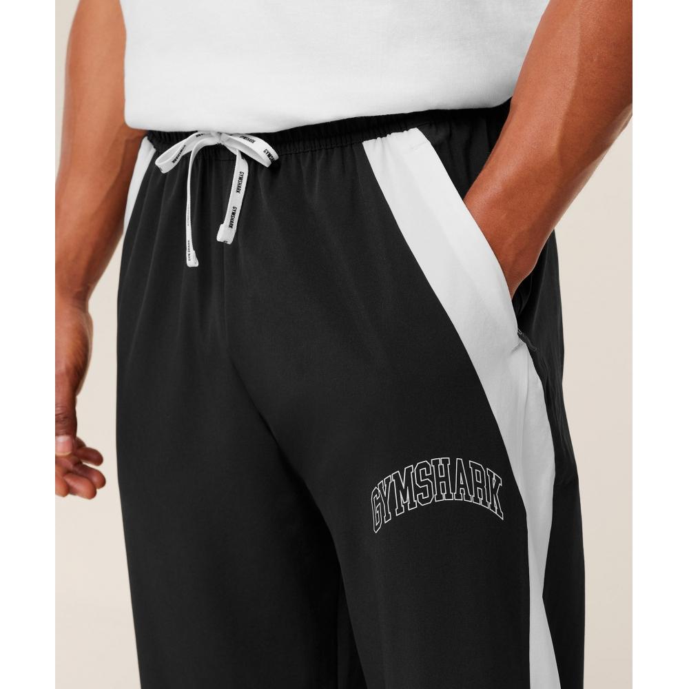 Gymshark Collegiate Tech Pants Gs Black A5b1y Bb2j