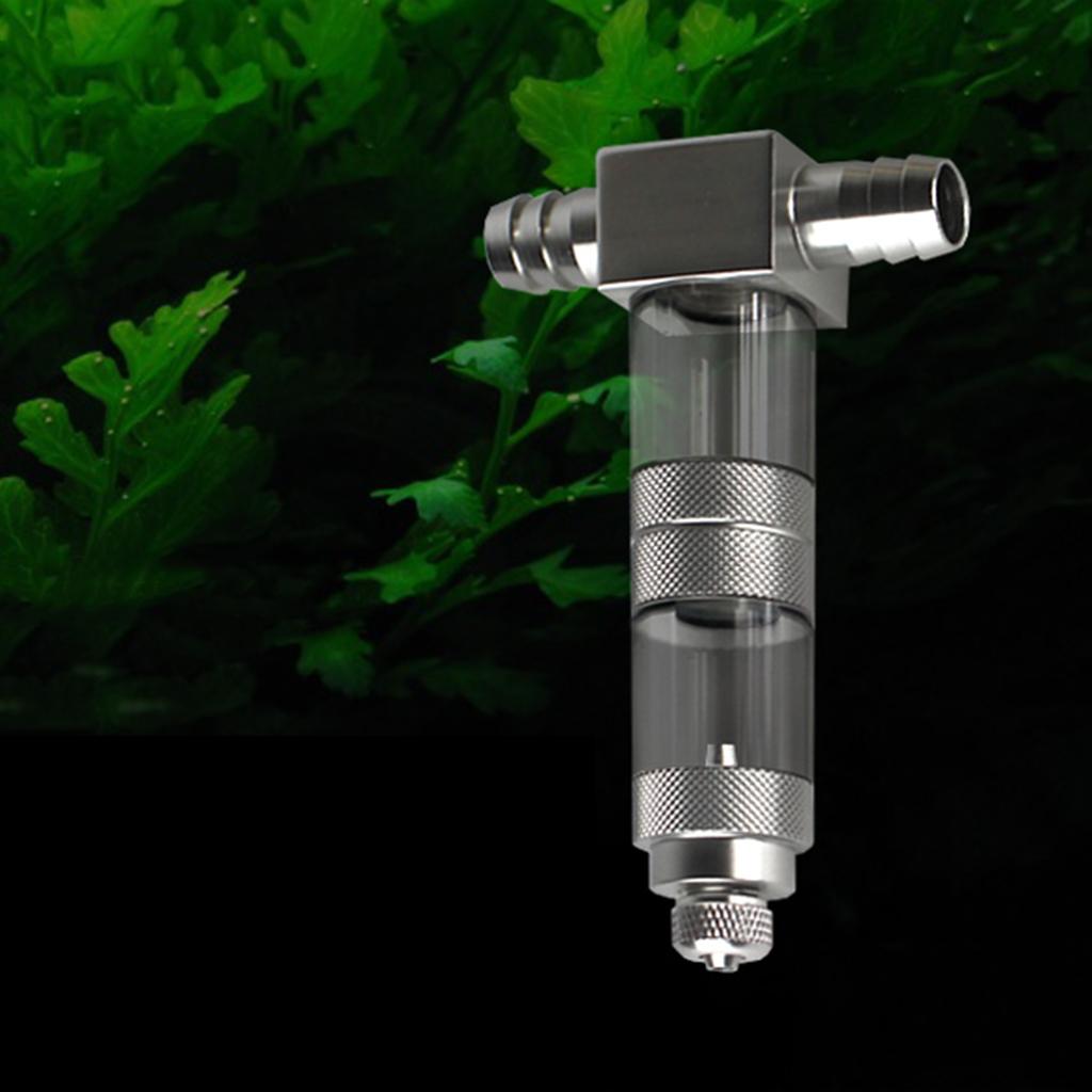Glass CO2 Diffuser Atomizer Bubble Counter Carbon Dioxide Reactor Equipment for Aquarium System