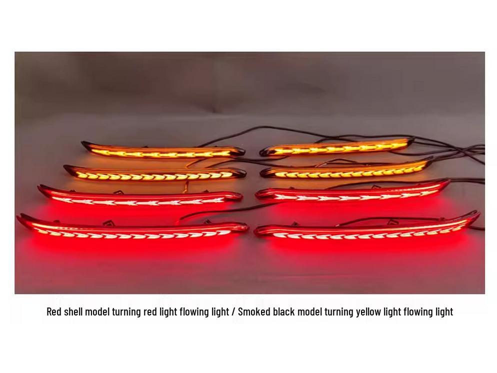 Dedicated LED Brake Warning, Turn Signal, and Pilot Light for Modifying the Rear Bumper Reflector of Bin Yue L 25 Models.