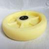 8-Inch Extra Thick 50-Wide Industrial Heavy-Duty 200mm Swivel Nylon Castor Wheel