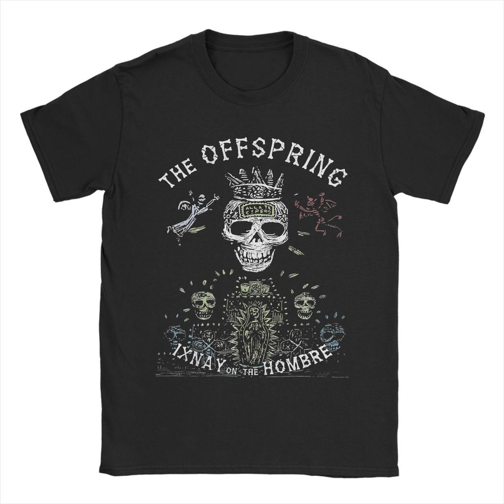 The Offspring Music T Shirts for Men Women Cotton Novelty TShirts O Neck Tee Shirt Short Sleeve Clothes New Arrival