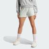 New Adidas Essential Casual Shorts Women's Linen Green IY4183