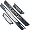 For Dacia Renault Duster Extreme Accessory 2025 2024-2018 Stainless Carbon Car Door Sill Kick Scuff Plate Protector Trim Cover