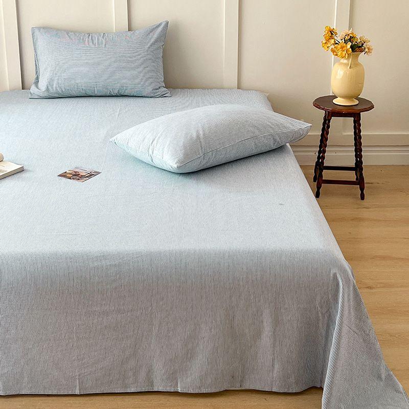 Minimalist Bed Sheet For 1.5m Bed, Single Double Household & Student Dormitory Use