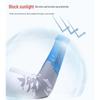 Men's Ice Silk Anti-UV Arm Sleeves - Breathable Sun Protection for Driving & Cycling