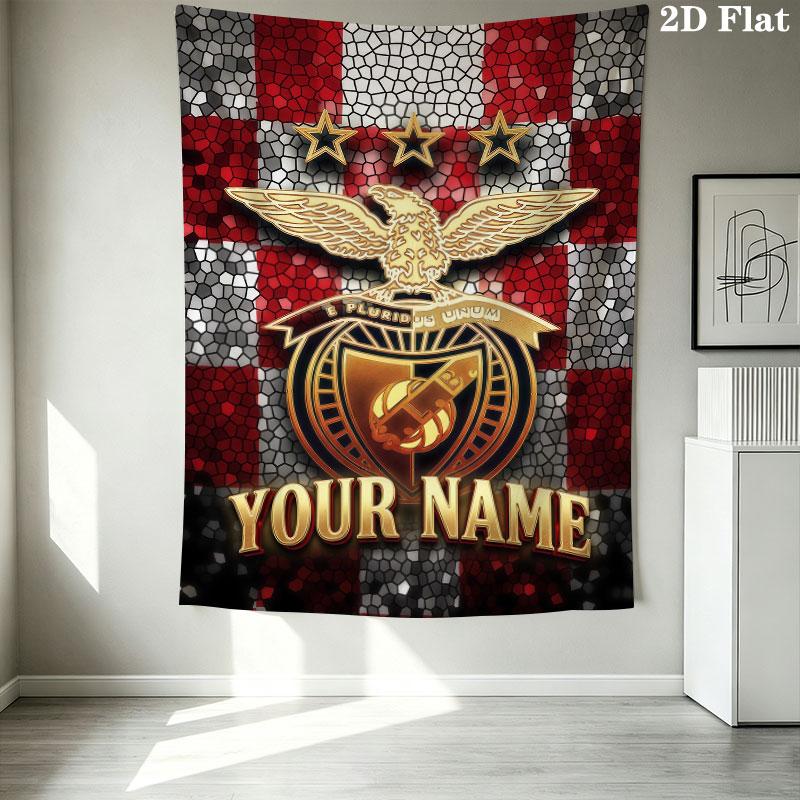 Slbenfica Wall Hanging Printed Fabric Blanket Decorative Tapestries for Bedroom Living Room Home Decor