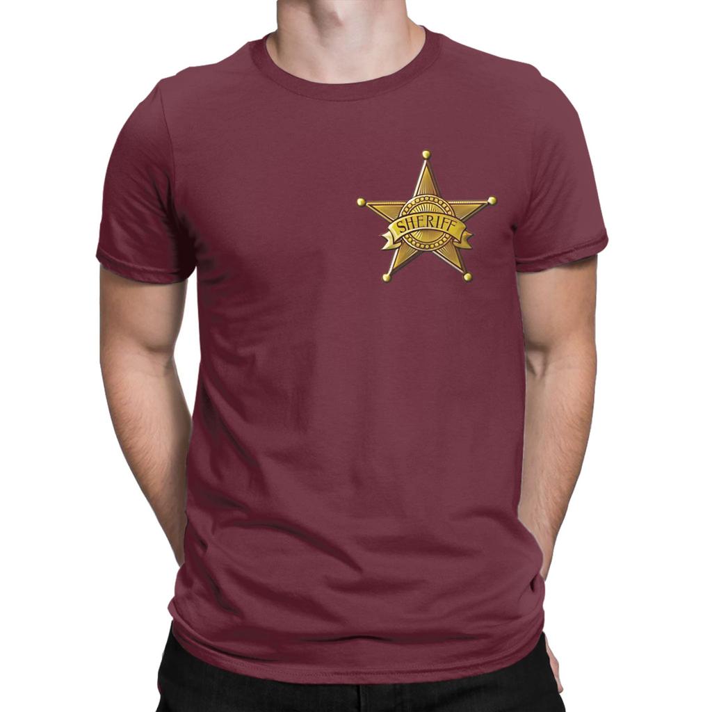 Sheriff Novelty 100 Cotton Tshirt Deputy Sheriff Office Decor Tees Tops For Unisex