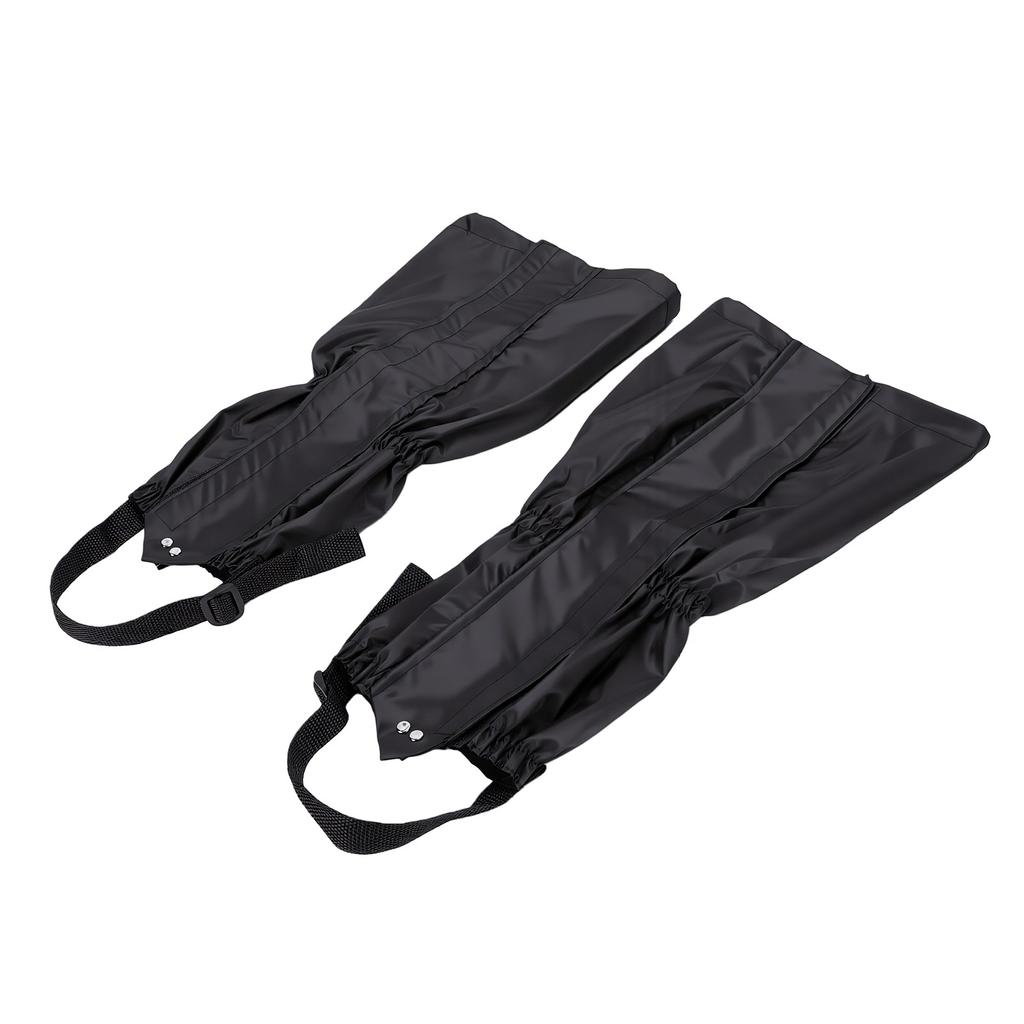 Outdoor Zippered Leg Covers with Storage Bag Rainproof Breathable Durable for Hiking Snowshoeing Camping Fishing