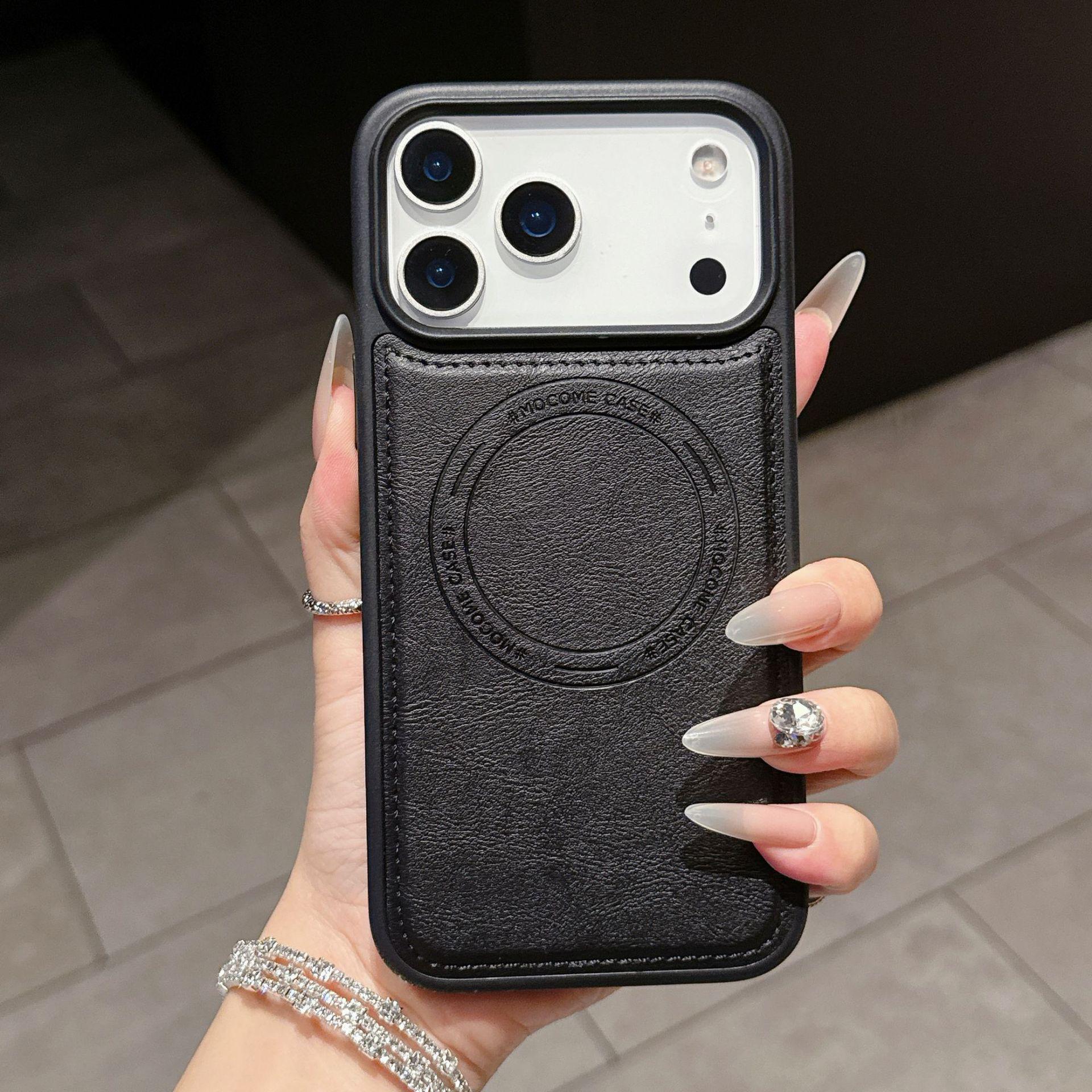 

Pindun M1 Magnetic Business Case for iPhone 17 Air, Drop-Proof Protective Case for 17 Pro Max iPhone 12