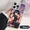 Akame Kurome Silver Plating Magsafe Mobile Phone Case for iPhone 17 16 15 14 13 12 11 Air Pro Max Plus Colorful Cover