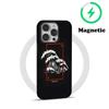 The Big Wave Of Kanagawa Phone Case Magnetic For IPhone 16 15 14 13 12 11 Pro Max X XR XSMax 7 8 Plus Glossy Film Hard PC Cover