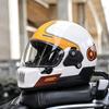 DOT Retro Full Face Motorcycle Helmet 3C Certified Small Shell Men Women Scooter Cruiser With Bluetooth