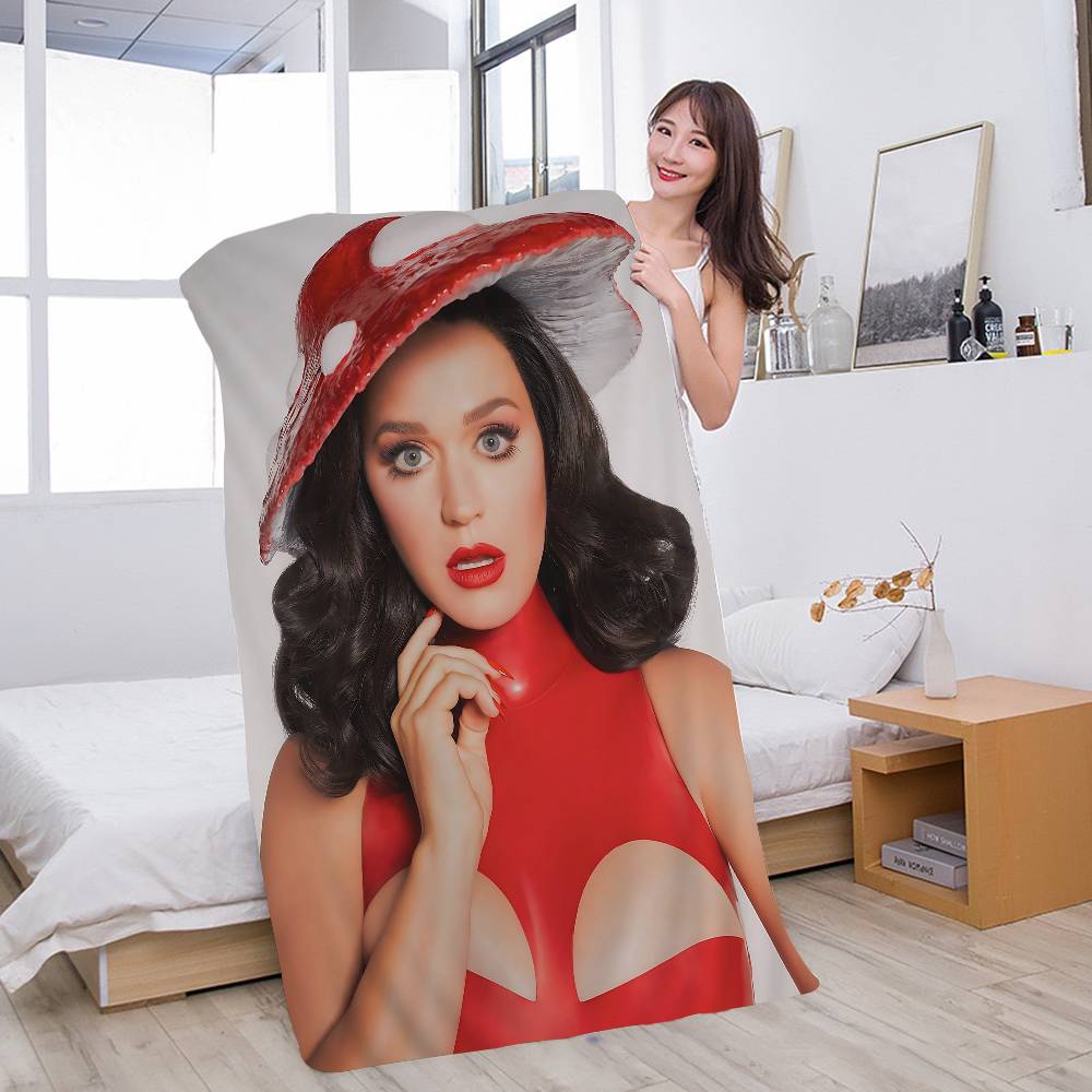 

K-KATY PERRY Music Microfiber Beach Towel Absorbent Quick Dry Soft Yoga Swimming Resort Mountain Climbing Towel W40*H60(CM)