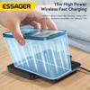Essager 4 In 1 Wireless Charger Stand 15w Charging For Iphone 14 13 12 11 X Apple Watch Pencil Airpods Pro Chargers Dock Station