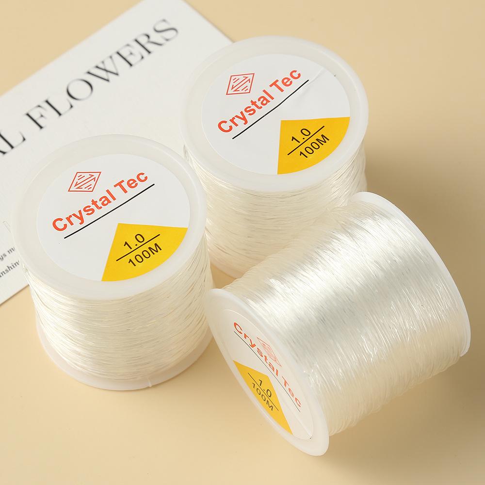 Crystal Clear Elastic Beading Wire - 80m