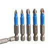 Magnetic Impact Bit Antislip Long Screwdriver Bit Set Hex Shank Crossed Impact Driver Bit for Power Drilling