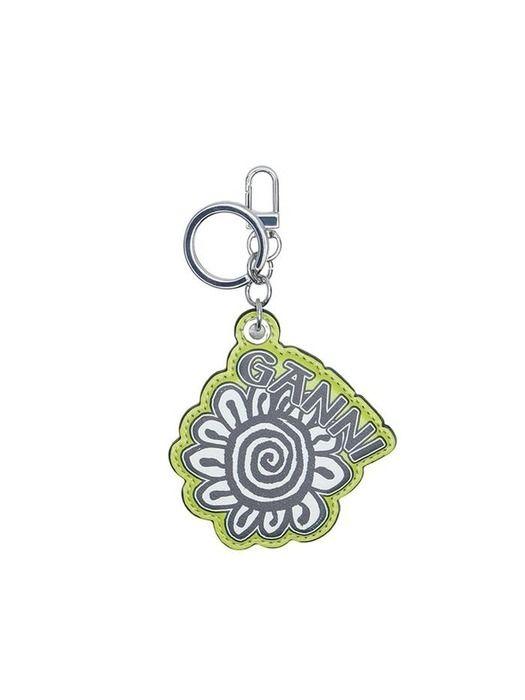 

GANNI Unisex Flower Keychain A5001-747 OS